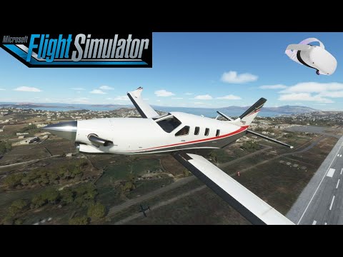 MSFS TBM 930 AAU1 BETA in VR! | Greek Islands Flight!