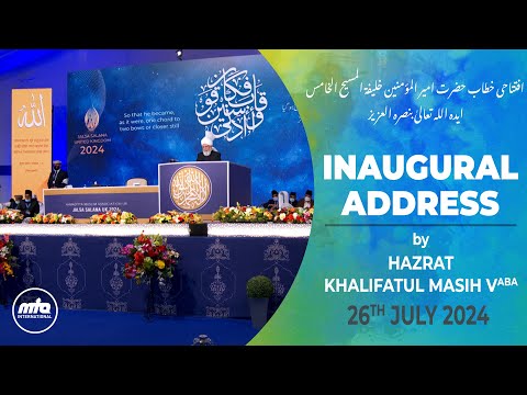 Inaugural Address Jalsa UK 2024