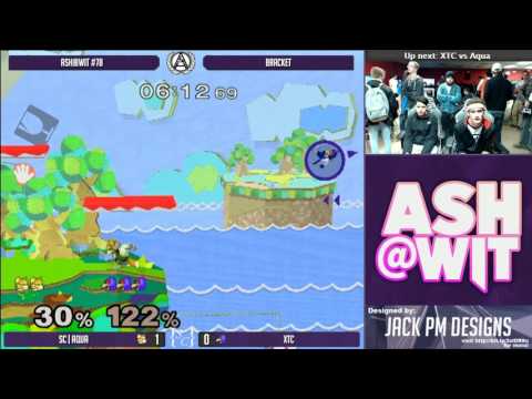 SC | Aqua (Fox) vs XTC (Falco) - ASH@WIT #78 Melee Bracket