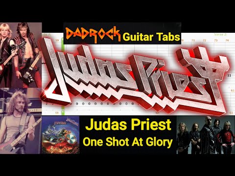 One Shot At Glory - Judas Priest - Guitar + Bass TABS Lesson