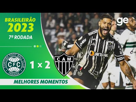 Gols e lances de Coritiba x Atlético Mineiro
