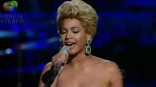 BEYONCE SINGS "AT LAST" TO ETTA JAMES GRAMMY AWARDS CRYSTAL HD