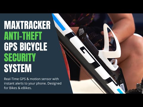 MaxTracker: Anti-Theft GPS Bicycle Security System Real-Time GPS & Motion Sensor With Instant Alerts