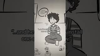 Two Sentence Horror Stories • Knocking #art #horror #procreate #animation #twosentencehorrorstories