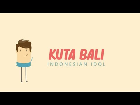 Hari Indonesian Idol - Kuta Bali (Official Lyric Video)