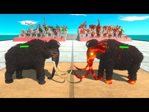 Boss Team vs Lava Itself - Animal Revolt Battle Simulator