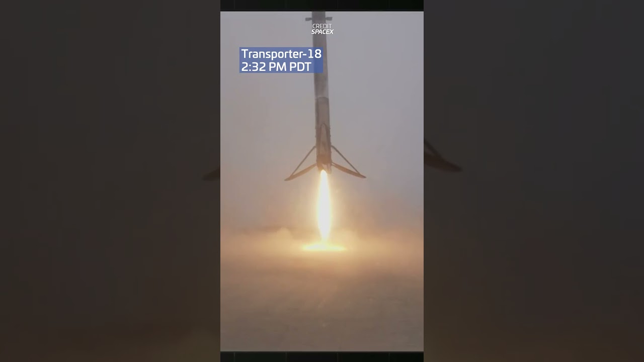 SpaceX Launched 3 Rockets, Landed 4 Boosters! #spacex #rocket #booster #falcon