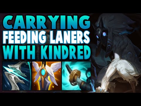Mid And Bot Lane Were Feeding So Me And Top Pop Off! Carry Feeders With Kindred! - League Of Legends