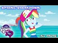 Equestria Girls Better Together Spring Breakdown ALL PARTS My Little Pony MLPEG