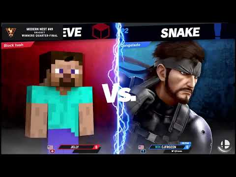 Jelly (Steve) vs WIN CJFrozen (Snake) - Modern Nest #49 - Winners Quarters