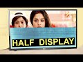Half Display Or Picture LED LCD TV Panel Repairing By Bypass Connection COF Circuit Repairing