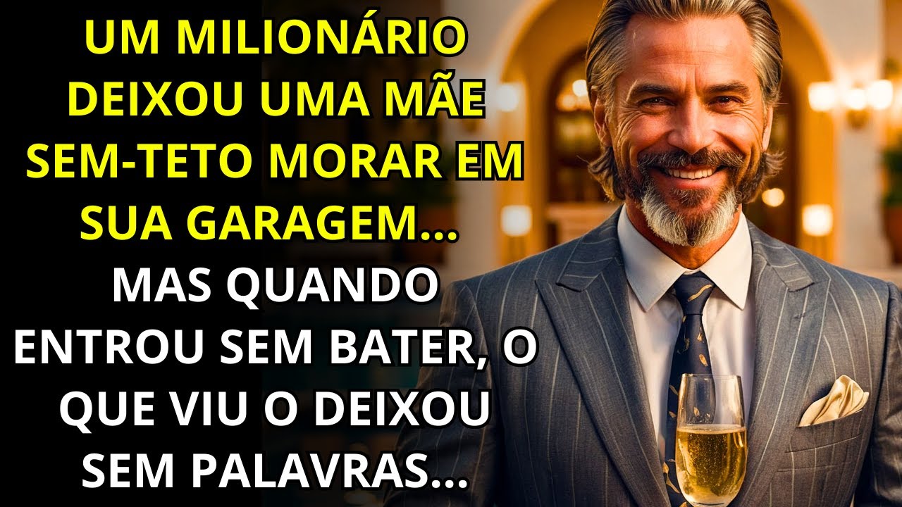 UM MILIONÁRIO DÁ REFÚGIO A UMA MÃE SEM-TETO, MAS O QUE DESCOBRE MUDA SUA VIDA PARA SEMPRE