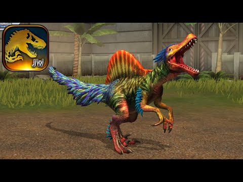 SPINORAPTOR MAX LEVEL 40 || Jurassic World - The Game Android Gameplay