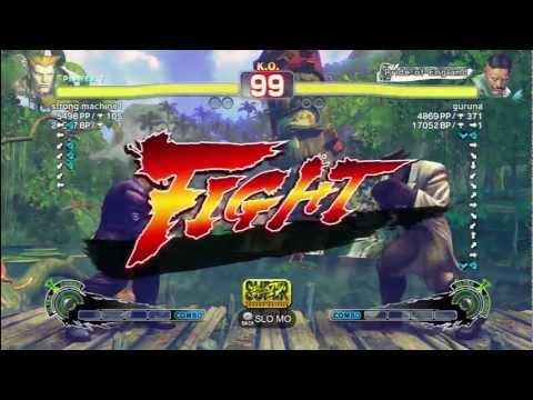 Strong Machine 1 (Guile) vs guruna (Dudley)