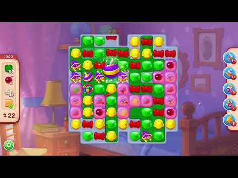 Homescapes Level 1000 - 30 Moves -No Boosters