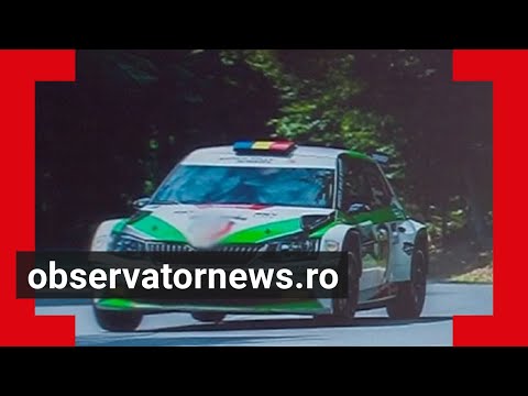 Noi imagini cu accidentul campionului Simone Tempestini de la Raliul Iași