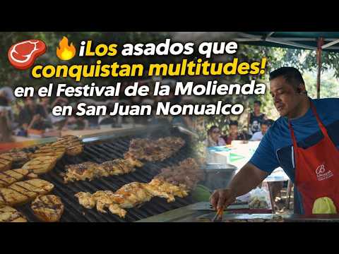 🔥🥩 LOS ASADOS QUE CONQUISTAN MULTITUDES EN EL FESTIVAL DE LA MOLIENDA EN SAN JUAN NONUALCO 🇸🇻🎉