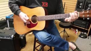 Video thumbnail for 1998 Martin DM demo video for customer. by jayme martinez