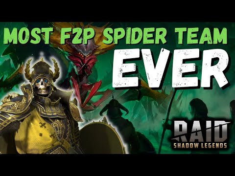 🚨 Spider Can't Get EASIER Than THIS ! 🚨 F2P Spider 20 Team Guide | RAID SHADOW LEGENDS