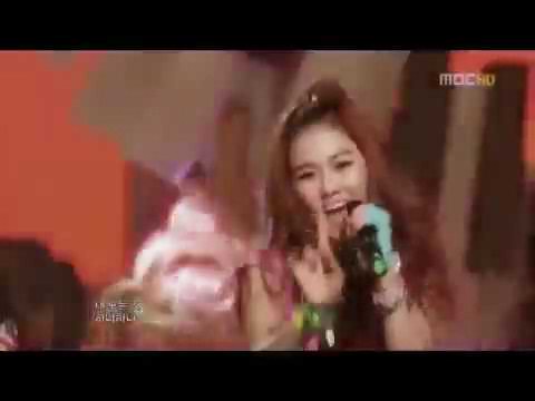 [HQ] 090718 4Minute - Hot Issue @ Music Core MC