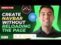 21 Building Navbar With React Open Page Without Reloading MERN Series