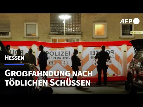 Tätersuche in Hessen: Zwei Männer in Bad Nauheim erschossen | AFP