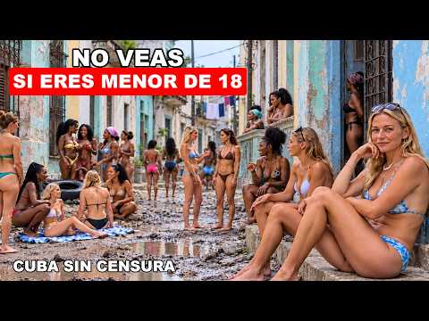La Vida Real en Cuba: Mujeres Hermosas, Autos Clásicos,...Barrios Pobres Poco Visitados por Turistas