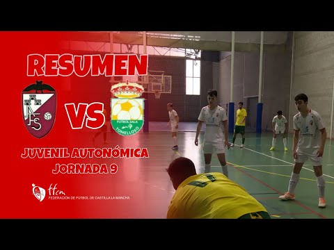 Resumen Juvenil Autonómica Albacete FS - Tomelloso FS (3-3) Jornada 9
