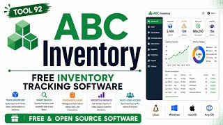 Tool 92 | ABC Inventory: Free Inventory Tracking Software | Free & Open Source Software | Uplatz