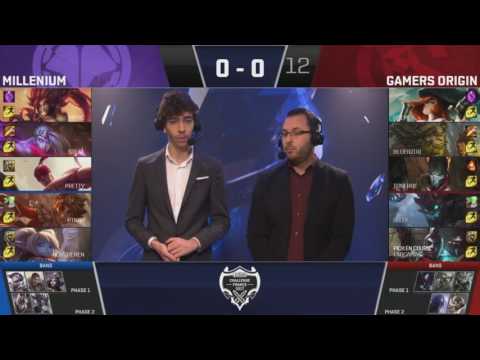 Challenge France csoportkör 6.nap: Millenium vs Gamers Origin (Bo3/1)