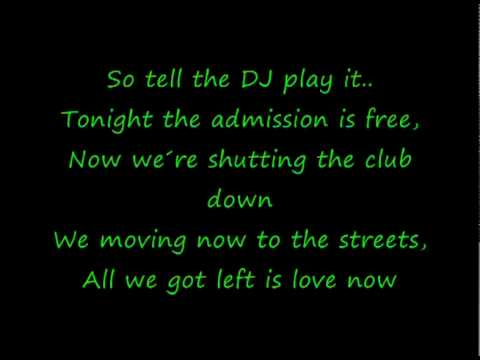 Alexandra burke Feat. Pitbull  -All Night Long (Lyrics)