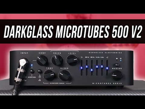 Darkglass Electronics Microtubes 500 V2 500-Watt Bass Amp Head 2020 - Present - Black image 4