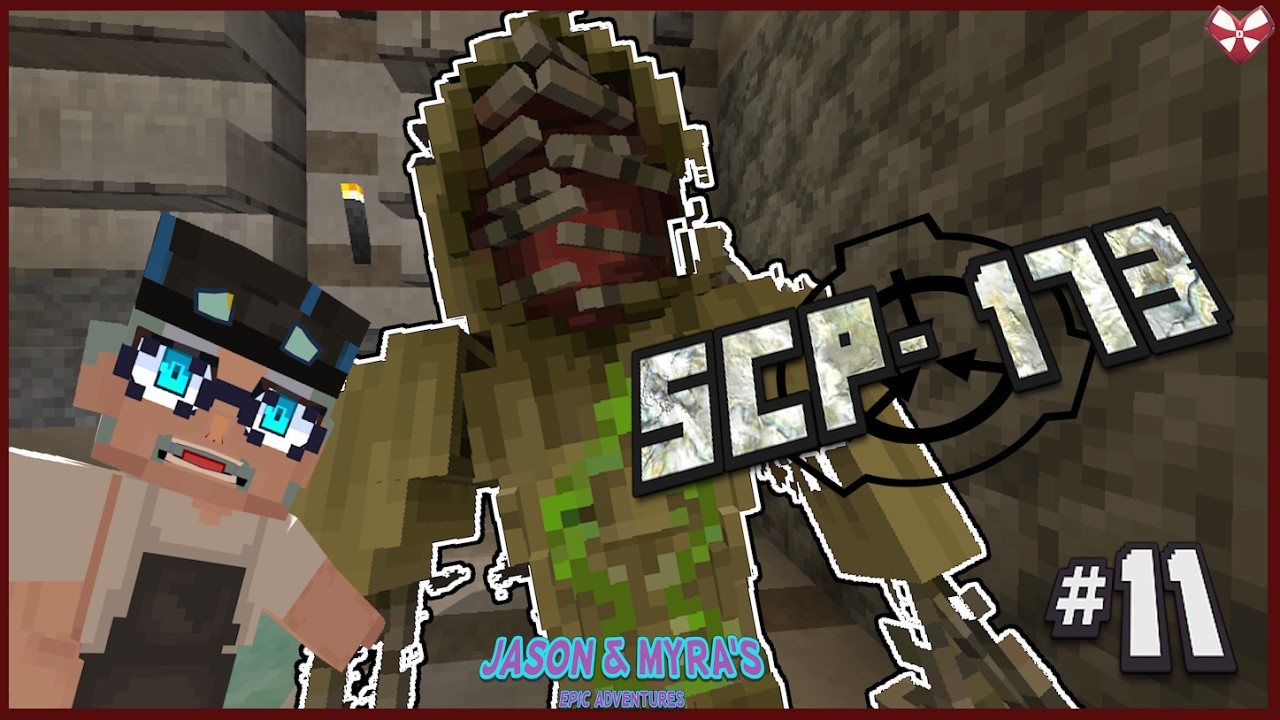SCP-173 has broken condiment! (Minecraft Roleplay (SCP Jason & Myra's Epic Adventure) #13