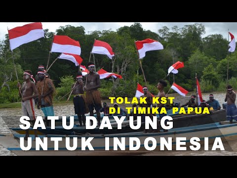 Warga Timika Kompak Tolak Kelompok Separatis Teroris di Papua, Satu Dayung untuk Indonesia