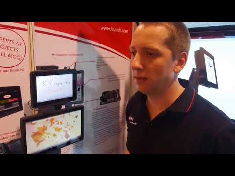 Capacitive 55” Touch PC, Industrial Touch Monitor - Embedded touch devices | faytech North America