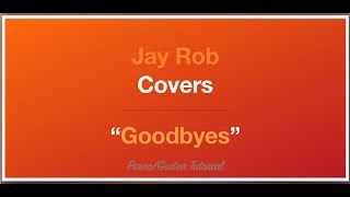 Goodbyes Jorja Smith Guitar/Piano Tutorial
