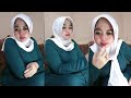 LIVE HIJAB JILBAB CANTIK UPDATE ️Bunda Apke Baju Hijau Dirumah Gemoy