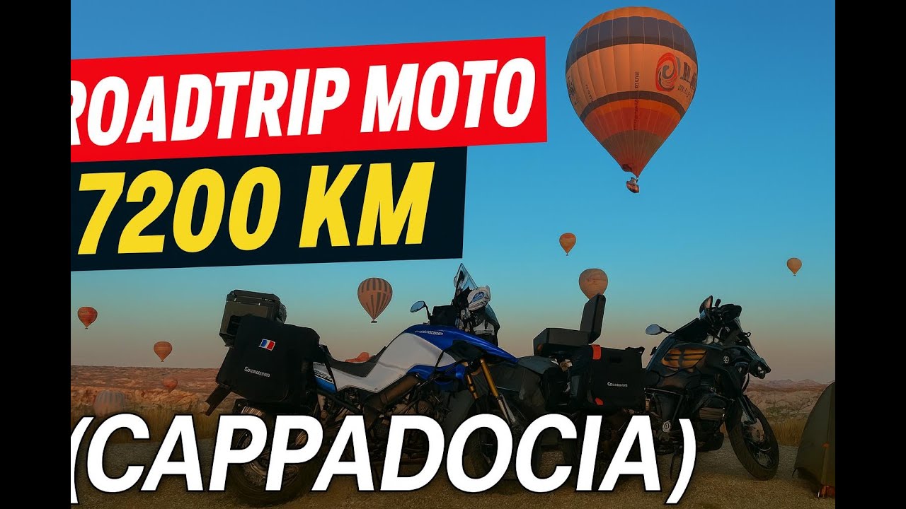 Road trip moto en Cappadoce 7200 kms