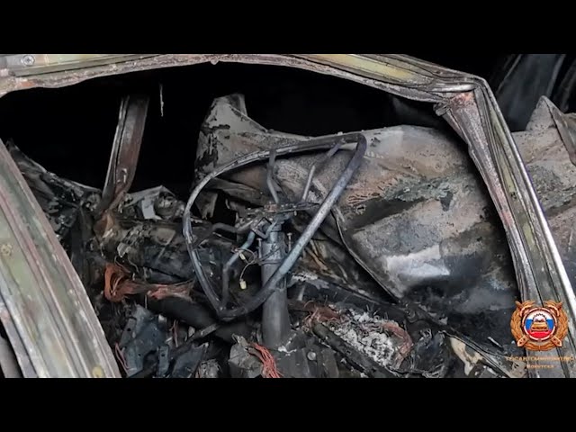 В Иркутском районе в результате аварии загорелись два автомобиля