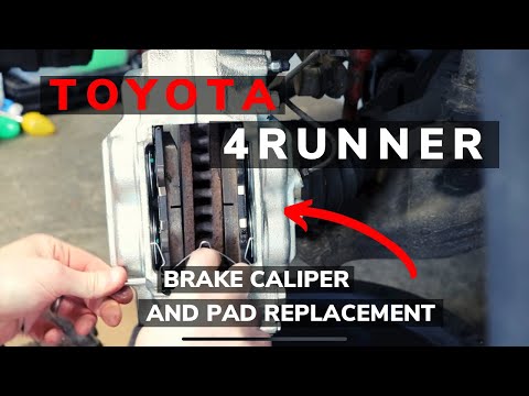 Toyota 4Runner Front Brake Caliper and Pad Replacement 2010-2023