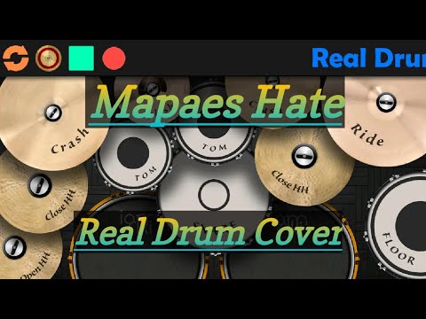Mapaes Hate - Eka Gustiwana Ft Prince Husein | Real Drum Cover