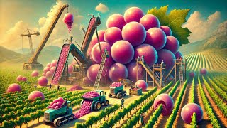 Como os Agricultores Americanos Produzem Milhões de Toneladas de Uvas Todo Ano