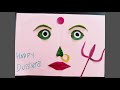Easy Dusshera Creative Leaf Art Create Face Easily With Leaves Leaf Craft Idea