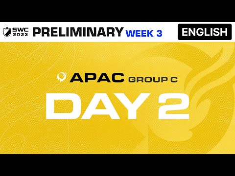[English] SWC2023 ASIA-PACIFIC Preliminary Group C Day 2 | Summoners War
