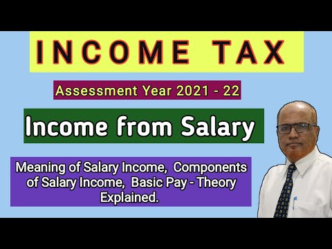 Income Tax I Income Tax Act 1961 I AY 2021 22 I Introduction I Part 1 I Khans Commerce Tutorial I