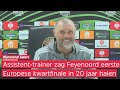 De Wolf zag Feyenoord weer winnen van Partizan en is 'nog geen seconde bezig geweest met Ajax'