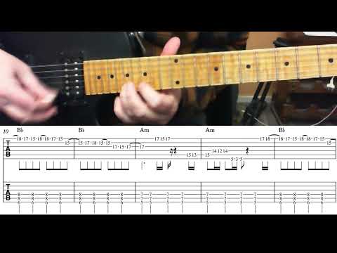 Coz I love you Slade melody and solo for guitar (no talk)