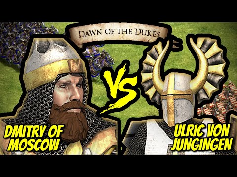 200 DMITRY OF MOSCOW vs 200 ULRIC VON JUNGINGEN | AoE II: Definitive Edition