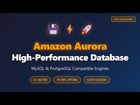 Amazon Aurora Explained: AWS High-Performance MySQL & PostgreSQL Database Tutorial