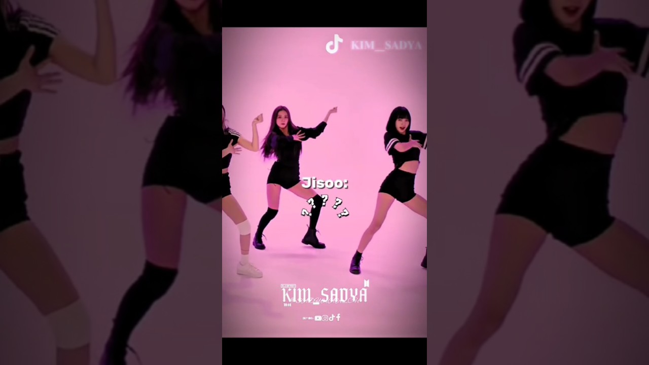 Jisoo Unnie was confused #kim_sadya #blackpink
